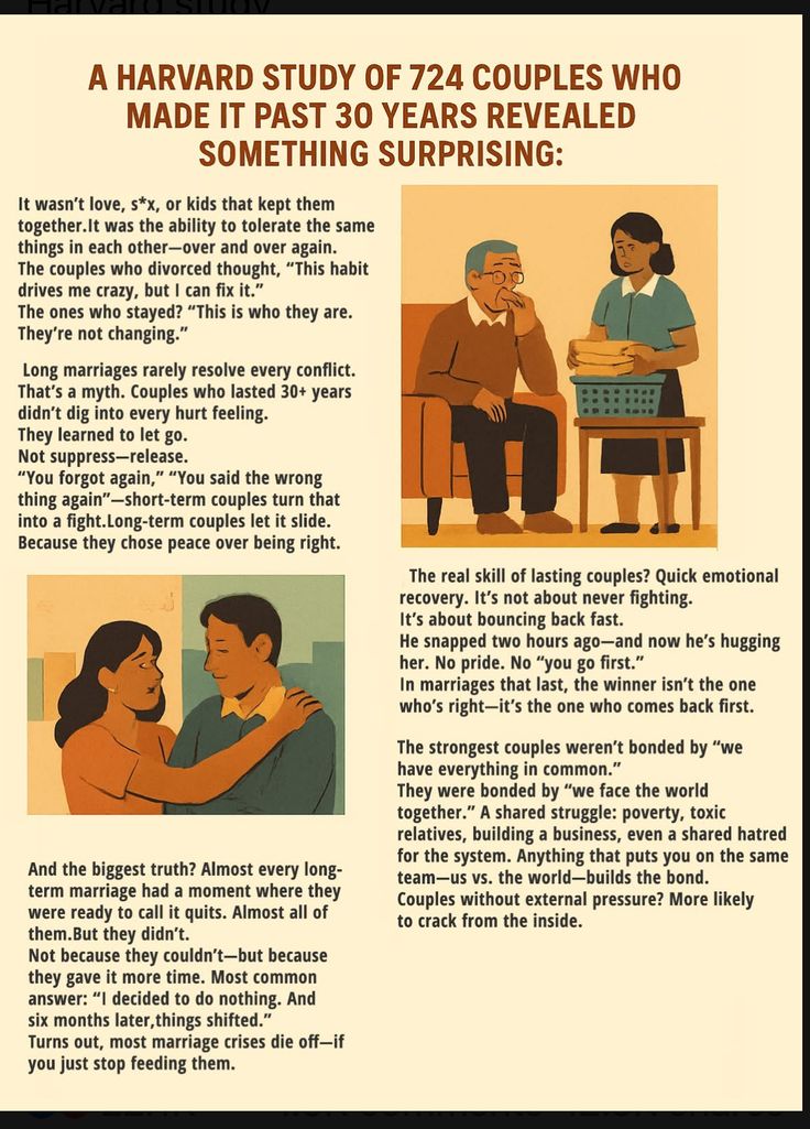 The Surprising Secret of 30-Year Marriages (What a Harvard Study Teaches Us)